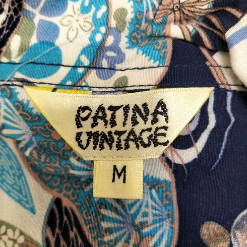 PATINA VINTAGE レーヨン100 S/S アロハシャツ レディース import:M