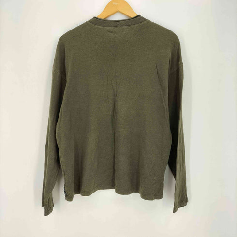 アルマーニコレツィオーニ ARMANI COLLEZIONI 80s~90s 白タグ イタリア製 クルーネック L/S Tシャツ メンズ import:M