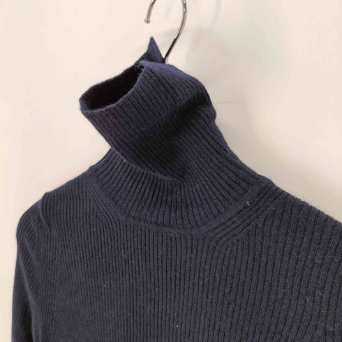 スローン SLOANE 14G merino wool rib turtleneck メリノウールリブ タートルネック レディース 3