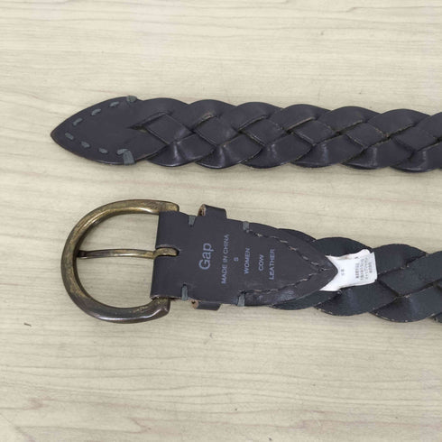 ギャップ Gap cow leather カウレザーデザインベルト Y2K レディース