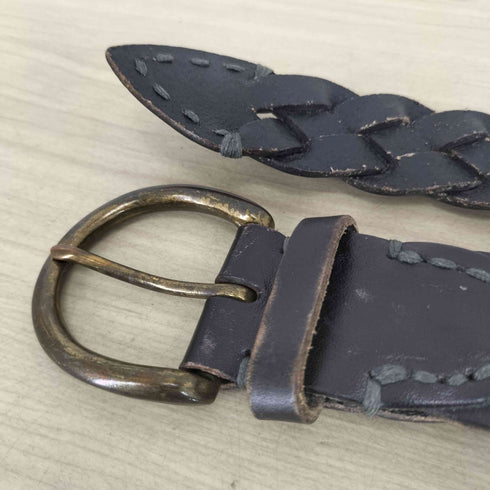 ギャップ Gap cow leather カウレザーデザインベルト Y2K レディース
