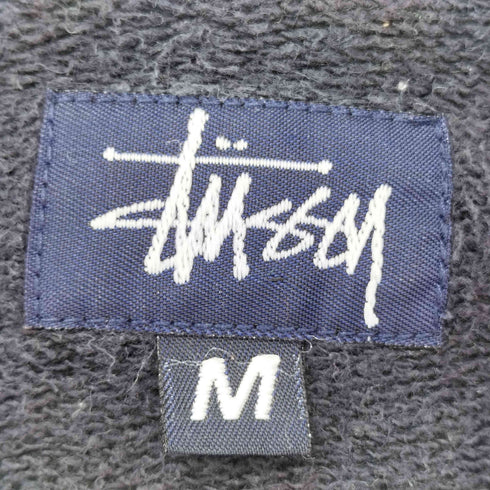 ステューシー Stussy 紺タグ 裾刺繍 パーカー メンズ import:M