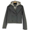 ザラ ZARA パーカーレイヤードデザイン ジャケット レディース import:S