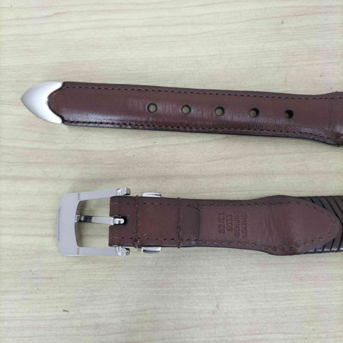 GENUINE LEATHER デザインレザーベルト Y2K レディース