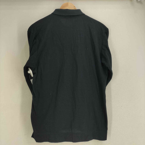 ブラックレーベルクレストブリッジ BLACK LABEL CRESTBRIDGE 鹿の子 胸ポケット チェック L/S ポロシャツ メンズ JPN:M