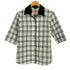 バーバリーゴルフ BURBERRY GOLF ノバチェック パイピング S/S オープンカラーシャツ レディース import:M