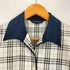 バーバリーゴルフ BURBERRY GOLF ノバチェック パイピング S/S オープンカラーシャツ レディース import:M