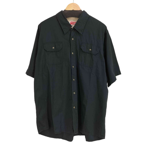 ラングラー Wrangler Premium Quality S/S ワークシャツ メンズ 2XL