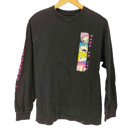 ハフ HUF MAKE EM CRY PT 2 ONG SLEEVE TEE メイク EM クライ ロング スリーブ Tシャツ メンズ import:M
