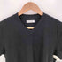 アルマーニコレツィオーニ ARMANI COLLEZIONI 80s~90s 白タグ イタリア製 コットン 同色ロゴ刺繍 Uネック S/S Tシャツ メンズ import:L
