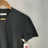 アルマーニコレツィオーニ ARMANI COLLEZIONI 80s~90s 白タグ イタリア製 コットン 同色ロゴ刺繍 Uネック S/S Tシャツ メンズ import:L