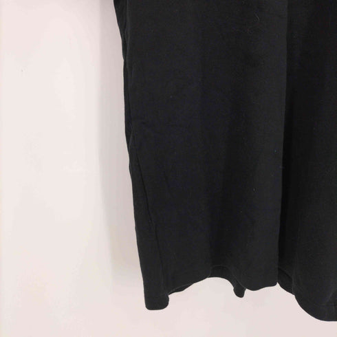 アルマーニコレツィオーニ ARMANI COLLEZIONI 80s~90s 白タグ イタリア製 コットン 同色ロゴ刺繍 Uネック S/S Tシャツ メンズ import:L