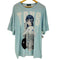 トラヴァストウキョウ TRAVAS TOKYO キャラクター コラボ ロゴ プリント クルーネック Tシャツ レディース FREE