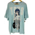 トラヴァストウキョウ TRAVAS TOKYO キャラクター コラボ ロゴ プリント クルーネック Tシャツ レディース FREE