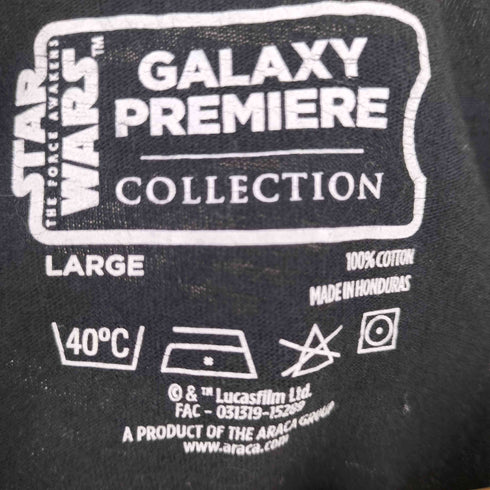 GALAXY PREMIERE ムービープリント クルーネック S/S Tシャツ メンズ JPN:L