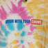 チャムス CHUMS ORION BEER タイダイ柄 クルーネック S/S Tシャツ メンズ JPN:L