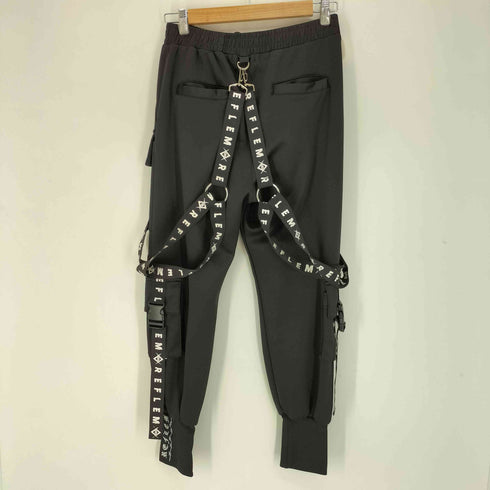 レフレム REFLEM Harness ROGO Belt Cargo Pants ハーネスロゴベルトカーゴパンツ メンズ FREE