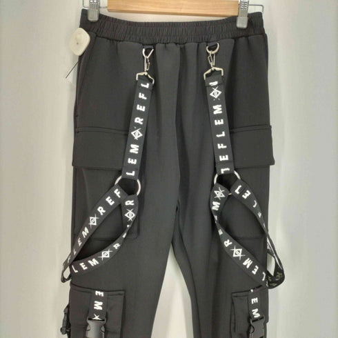 レフレム REFLEM Harness ROGO Belt Cargo Pants ハーネスロゴベルトカーゴパンツ メンズ FREE