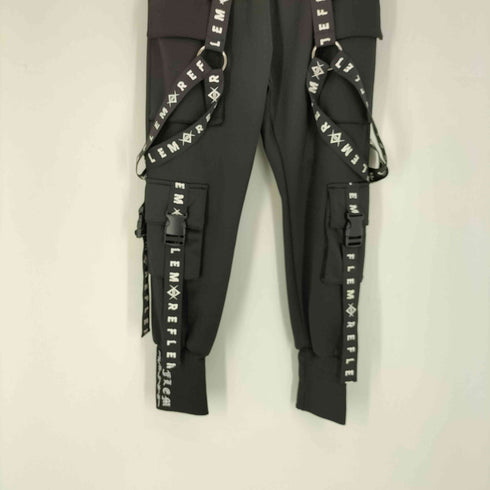 レフレム REFLEM Harness ROGO Belt Cargo Pants ハーネスロゴベルトカーゴパンツ メンズ FREE