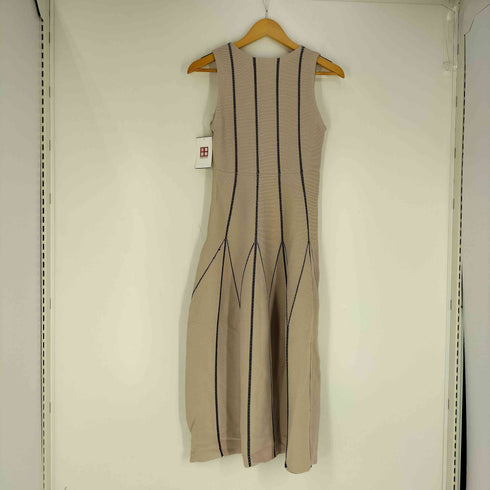 フレイアイディー FRAY I.D 24SS Cross Stitch Knit Onepiece クロス ステッチ ニット ワンピース レディース ONE SIZE