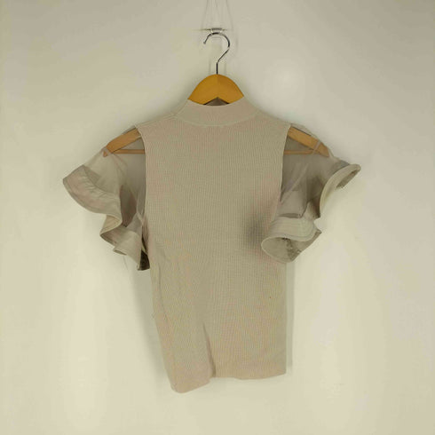 フレイアイディー FRAY I.D ラッフルスリーブハイネックプルオーバー レディース ONE SIZE
