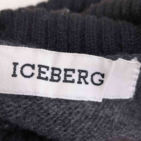 アイスバーグ ICEBERG ウール キャラクターコミックプリント タートルネック ニット メンズ 3