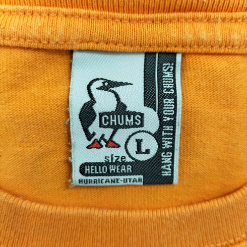 チャムス CHUMS ORION BEERコラボ S/S Tシャツ メンズ JPN:L