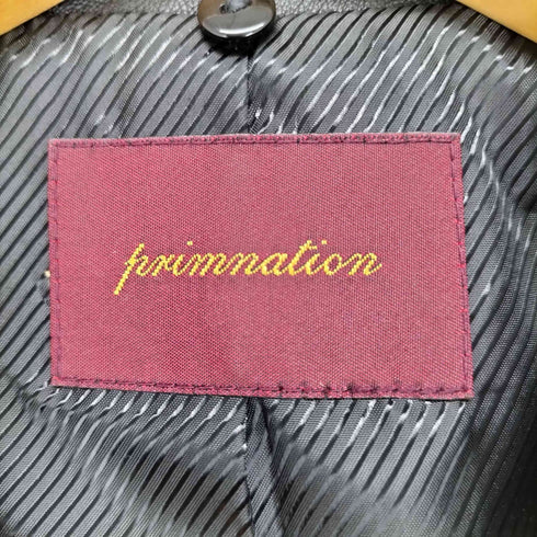 primnation lamb leather レザートレンチ レディース 9AR