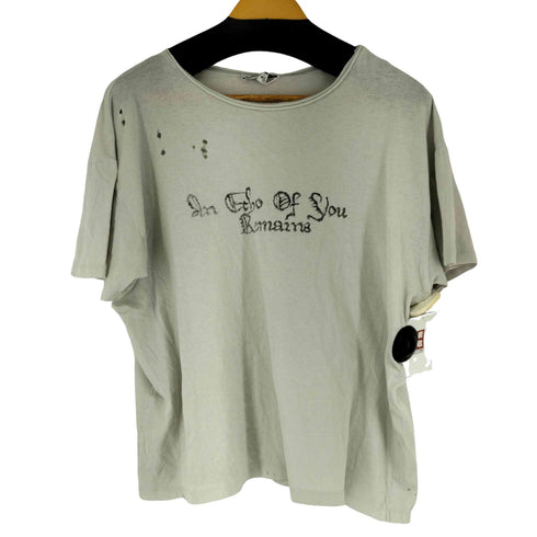 ジェイディッドロンドン JADED LONDON Echo Bitten Croped T-Shirt メンズ JPN:S