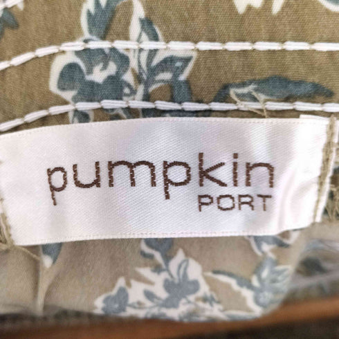 PUMPKIN PORT 花柄 フロントギャザーワンピース レディース