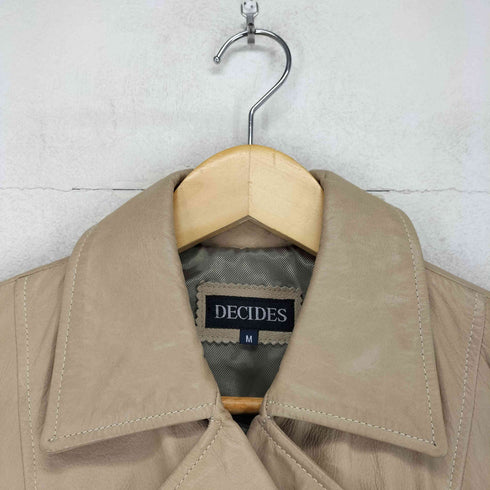 DECIDES レザーコート レディース JPN:M