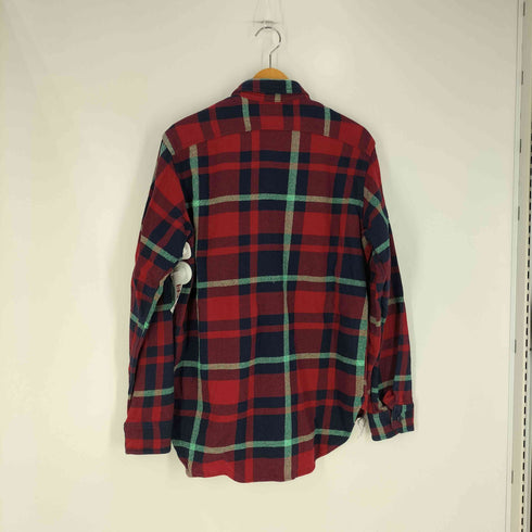 エンジニアードガーメンツ Engineered Garments ガチャポケ 山ポケ チェック ヘビーフランネルシャツ メンズ JPN:M