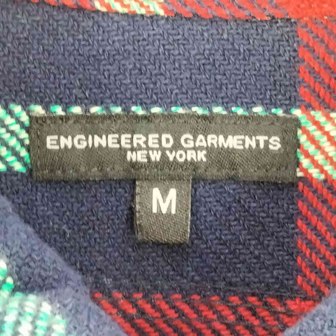 エンジニアードガーメンツ Engineered Garments ガチャポケ 山ポケ チェック ヘビーフランネルシャツ メンズ JPN:M