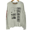 ROKIT グラフィックロゴプリント クルーネック L/S Tシャツ メンズ import:L