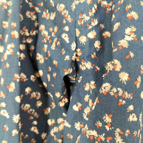 スティーブンアラン Steven Alan USA製 花柄 ボタンダウンシャツ メンズ JPN:XS