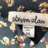 スティーブンアラン Steven Alan USA製 花柄 ボタンダウンシャツ メンズ JPN:XS