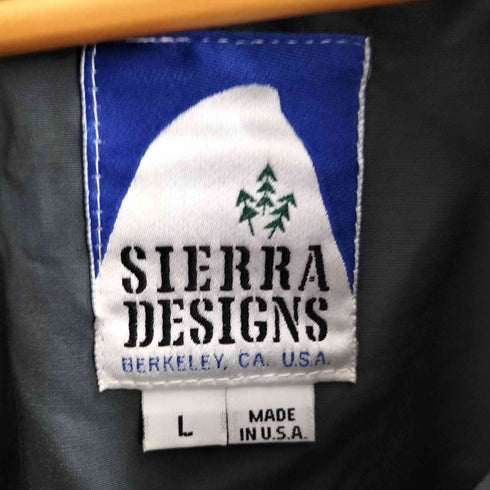 シェラデザイン SIERRA DESIGNS USA製 3本木タグ 60/40クロス マウンテンパーカ メンズ import:L