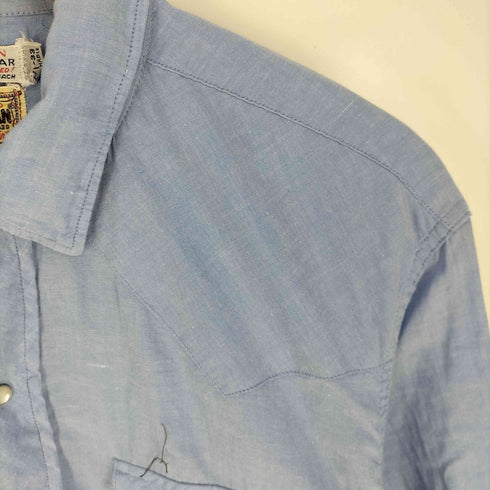 60S KARMAN ALL COTTON ウエスタンシャツ メンズ 15 1/2-33