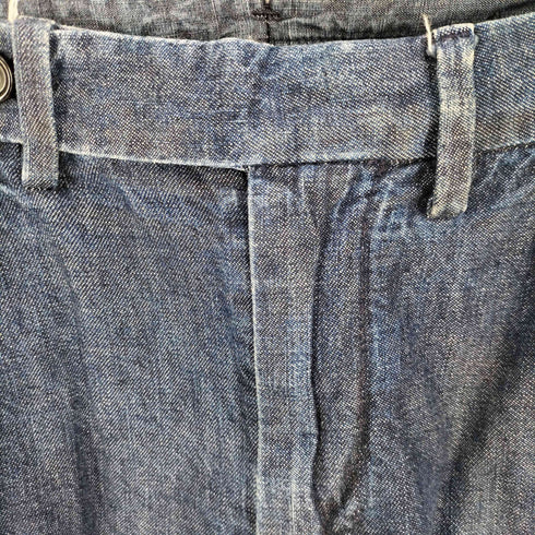 ラルフローレン RALPH LAUREN 2タック テーパード デニム レディース 31/32