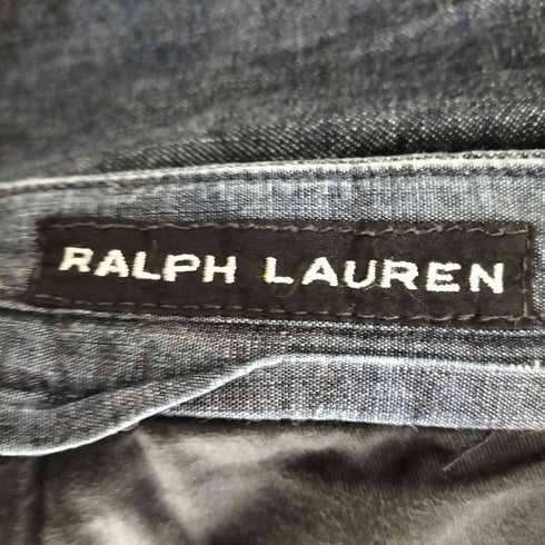 ラルフローレン RALPH LAUREN 2タック テーパード デニム レディース 31/32