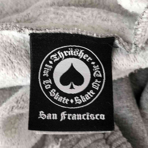 スラッシャー THRASHER 00S スペードタグ ロゴプリント スウェットパンツ メンズ import:S