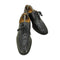 shiun COW LEATHER U-TIP DERBY BLACK メンズ