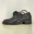 shiun COW LEATHER U-TIP DERBY BLACK メンズ