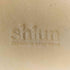 shiun COW LEATHER U-TIP DERBY BLACK メンズ