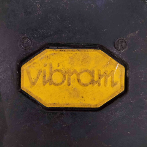 vibramソール スエード切替 ハニカム レースアップブーツ メンズ