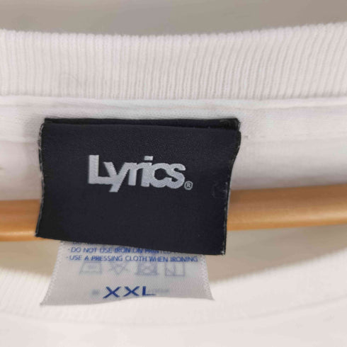 TWIGY Lyrics S/S TEE Legendary Tシャツ メンズ JPN:XXL
