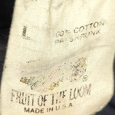 フルーツオブザルーム FRUIT OF THE LOOM 90S USA製 シングルステッチ ポケット Tシャツ ブランク メンズ import:L