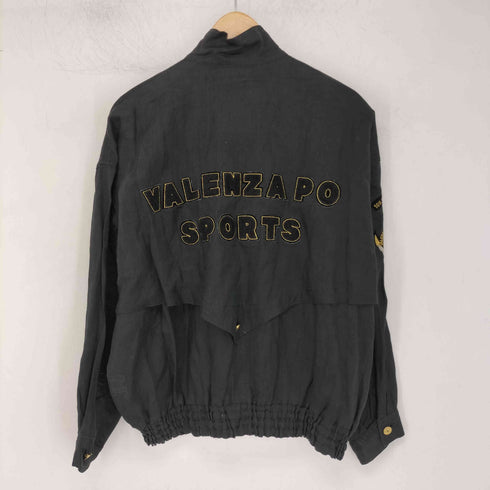 バレンザポースポーツ VALENZA PO SPORTS ラインストーン リネン ジップアップブルゾン メンズ JPN:M