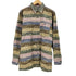 ミッソーニ MISSONI イタリア製 マルチカラー アートデザイン シングルポケット L/S シャツ メンズ EUR:46