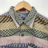 ミッソーニ MISSONI イタリア製 マルチカラー アートデザイン シングルポケット L/S シャツ メンズ EUR:46
